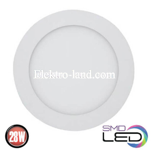 Накладной светильник LED 28W HOROZ Electric 3000K/4200K/6000K CAROLINE-28 